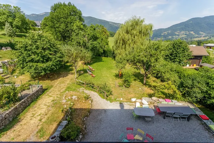 Le jardin et la vue